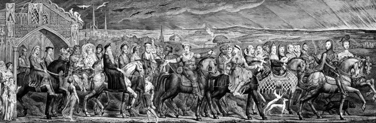 Chaucers Canterbury Pilger, 1810